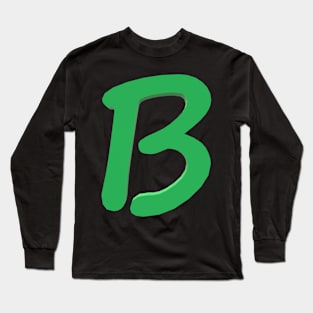 Letter B Long Sleeve T-Shirt